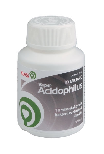 Super Acidophilus KLAS 10 miliard, 40 tbl.