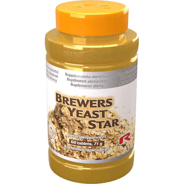 BREWERS YEAST STAR, 60 tbl