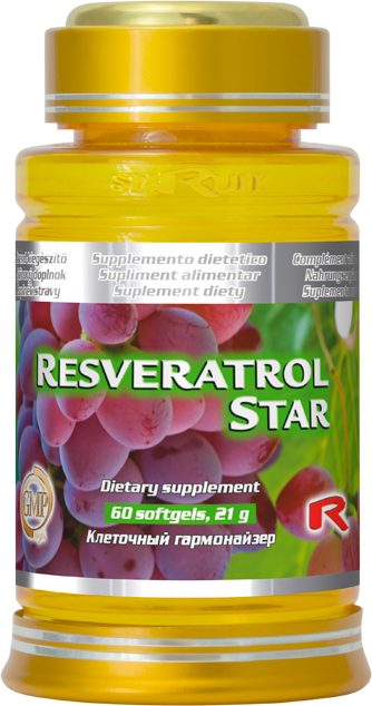 RESVERATROL STAR, 60 sfg