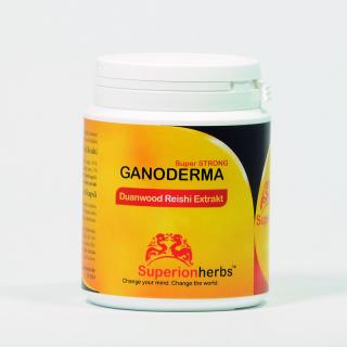 Superionherbs Ganoderma, Duanwood Red Reishi, Extrakt 40% polysacharidů, 90 cps