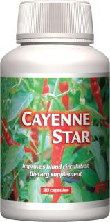 CAYENNE STAR, 60 cps